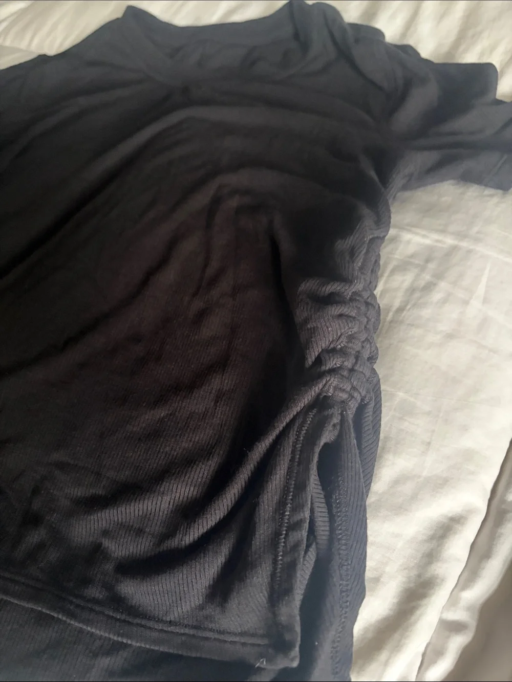 lululemon athletica Black Short Sleeve Crew Tee